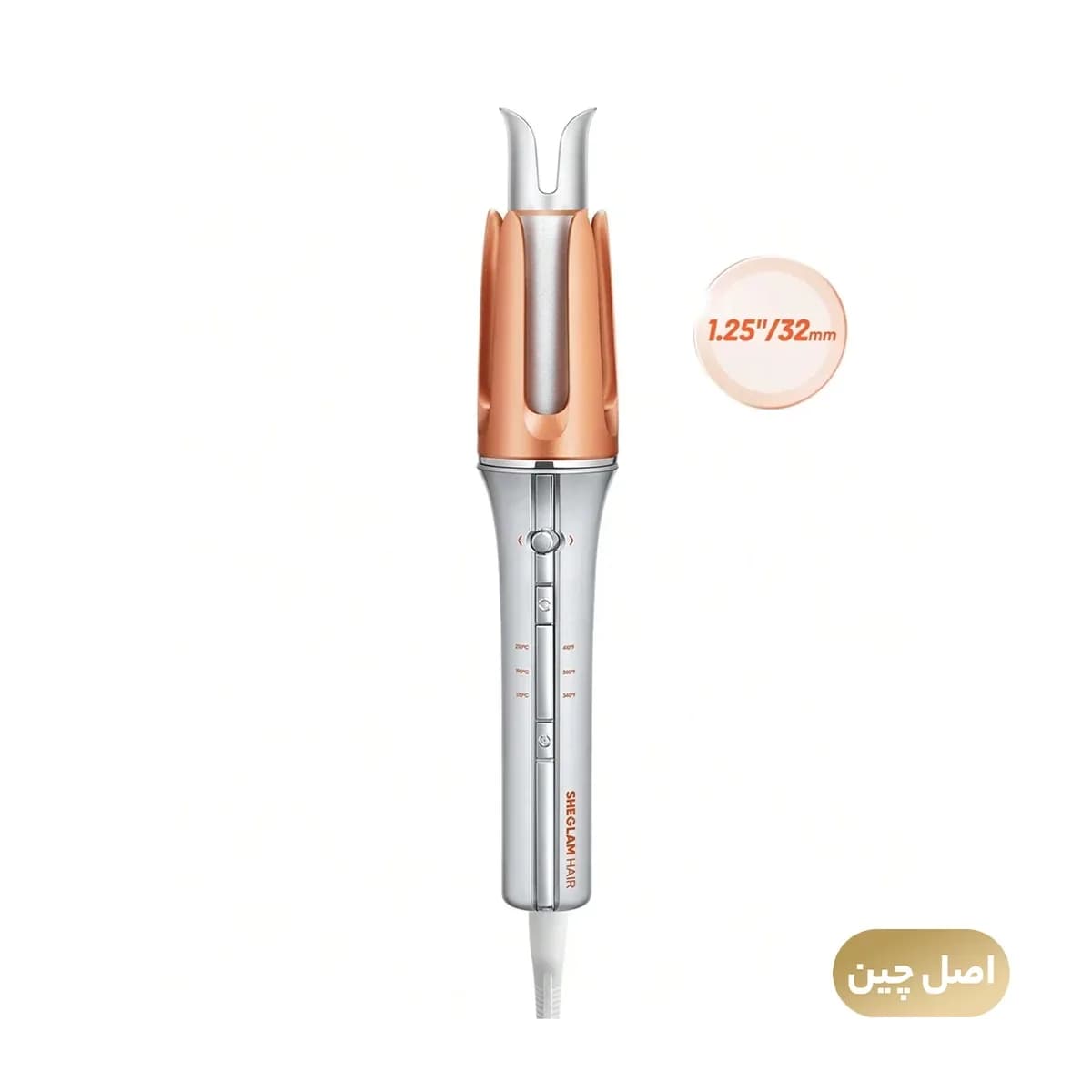 فر کننده مو شیگلم مدل It-Curl One-Touch Instant Curler سایز 32 میلی متر | تکنو فر کننده مو شیگلم مدل It-Curl One-Touch Instant Curler سایز 32 میلی متر