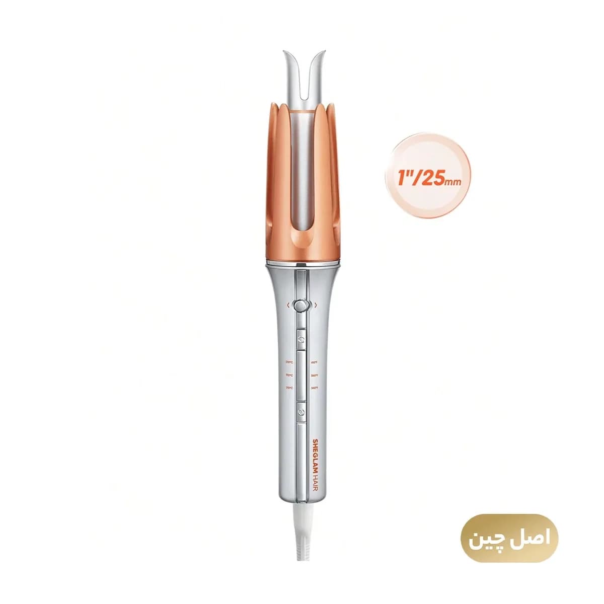 فر کننده مو شیگلم مدل It-Curl One-Touch Instant Curler سایز 25 میلی متر | تکنو فر کننده مو شیگلم مدل It-Curl One-Touch Instant Curler سایز 25 میلی متر