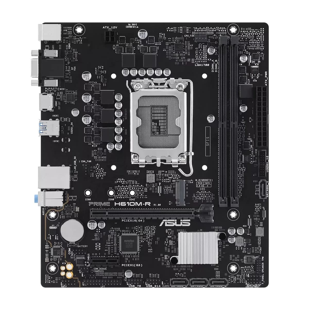 مادربرد ایسوس مدل PRIME H610M-R | تکنو مادربرد ایسوس مدل PRIME H610M-R