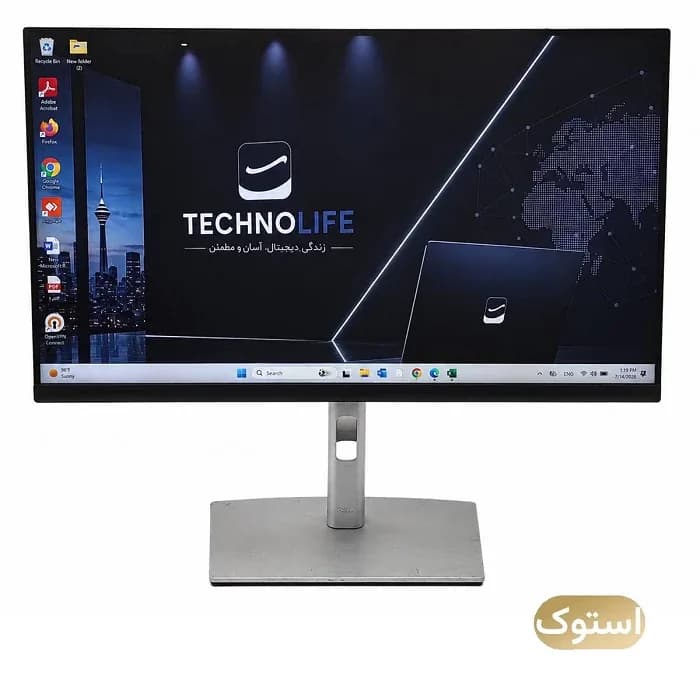 مانیتور استوک دل مدل P2422H سایز 23.8 اینچ - مشکی | تکنو مانیتور استوک دل مدل P2422H سایز 23.8 اینچ - مشکی